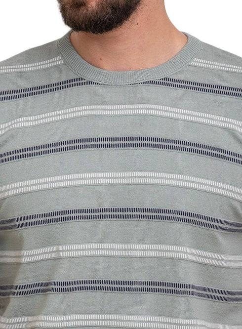 Mint Design 01017Knit Rount T-Shirt - Khotwh